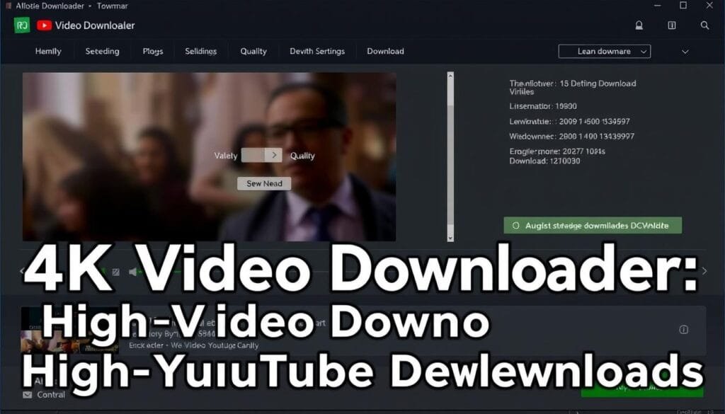 4K Video Downloader interface 4K Video Downloader interface
