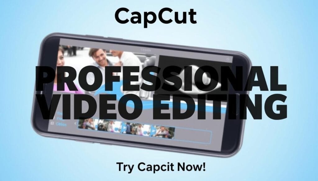 CapCut app interface showing video editing for Instagram Reels CapCut app interface showing video editing for Instagram Reels