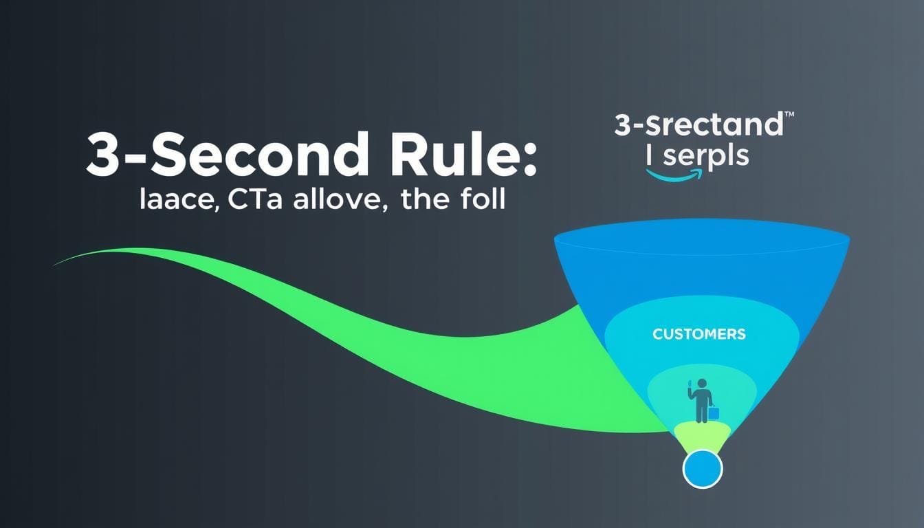 Conversion Rate Optimization Funnel showing visitors converting to leads and customers with Leadpages