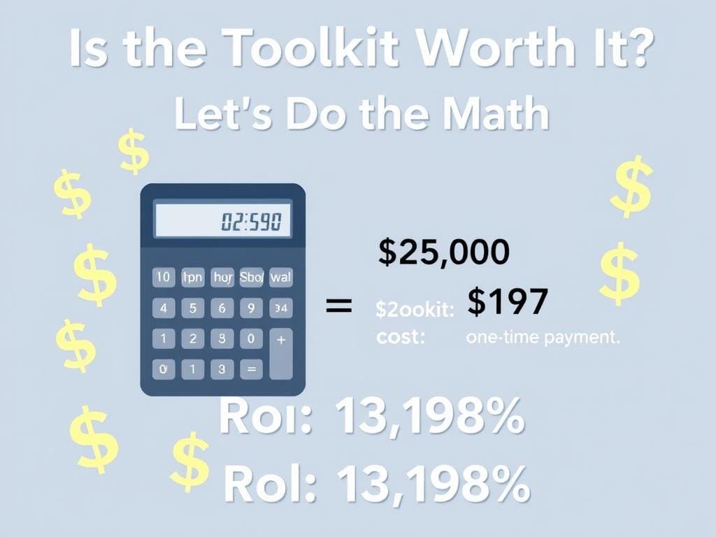 Cost vs value calculation for the Digital Time Savers Toolkit Cost vs value calculation for the Digital Time Savers Toolkit