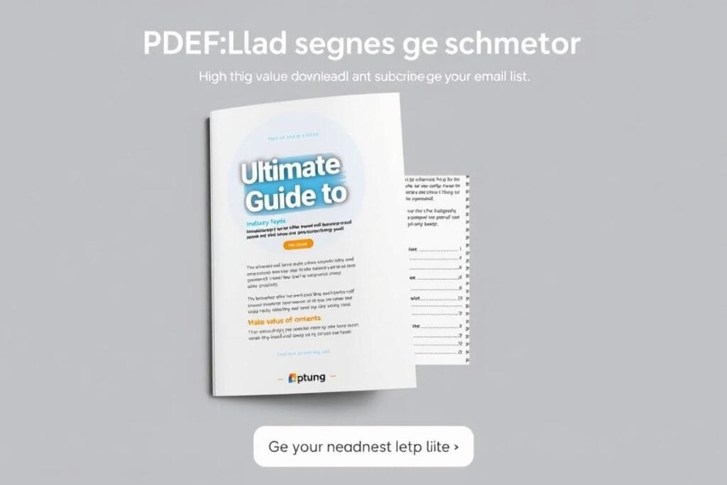 Example of an effective lead magnet PDF template Example of an effective lead magnet PDF template