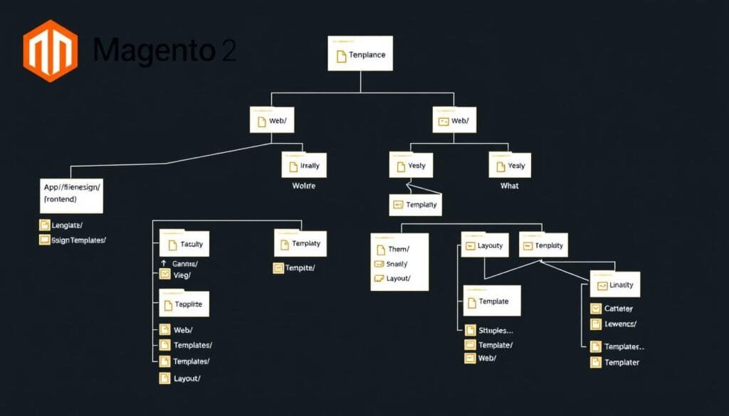 File Structure: Magento 2 Theme Directory showing organization of theme files File Structure: Magento 2 Theme Directory showing organization of theme files