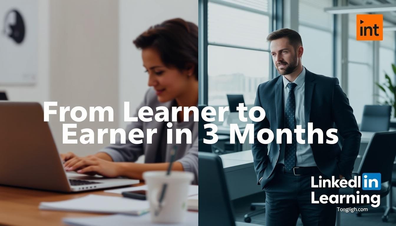 From Learner to Earner in 3 Months with LinkedIn Learning