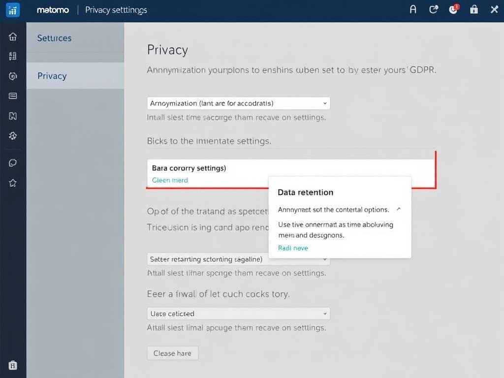 GDPR compliance features in Matomo's privacy settings GDPR compliance features in Matomo's privacy settings