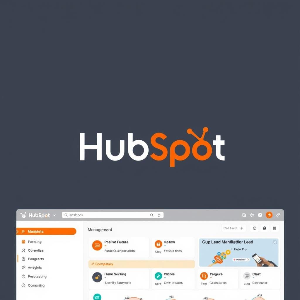 HubSpot logo and interface as a LeadsGuru alternative in 2025 HubSpot logo and interface as a LeadsGuru alternative in 2025