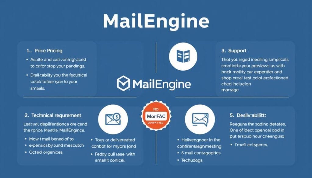 MailEngine FAQ summary with key points highlighted MailEngine FAQ summary with key points highlighted