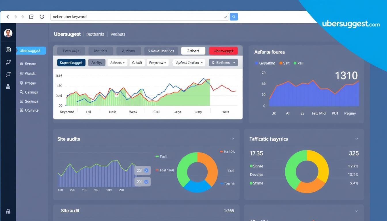 Neil Patel's Ubersuggest dashboard overview 2025