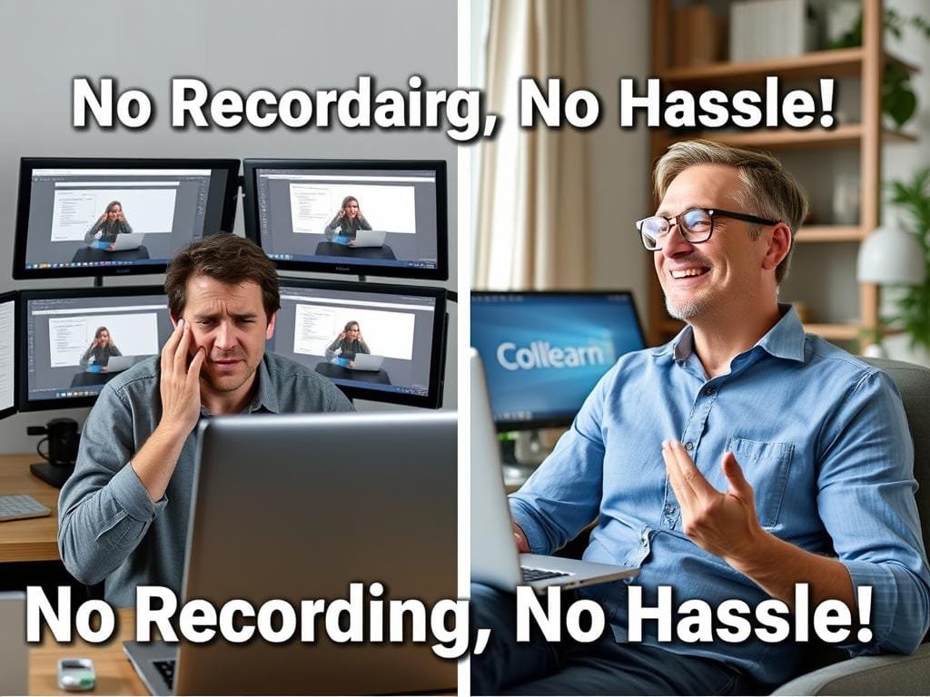 No Recording, No Hassle with ClickLearn software training No Recording, No Hassle with ClickLearn software training
