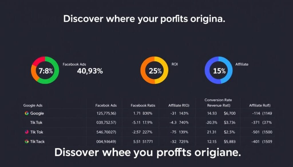 ROI report showing campaign performance with clear attribution data ROI report showing campaign performance with clear attribution data