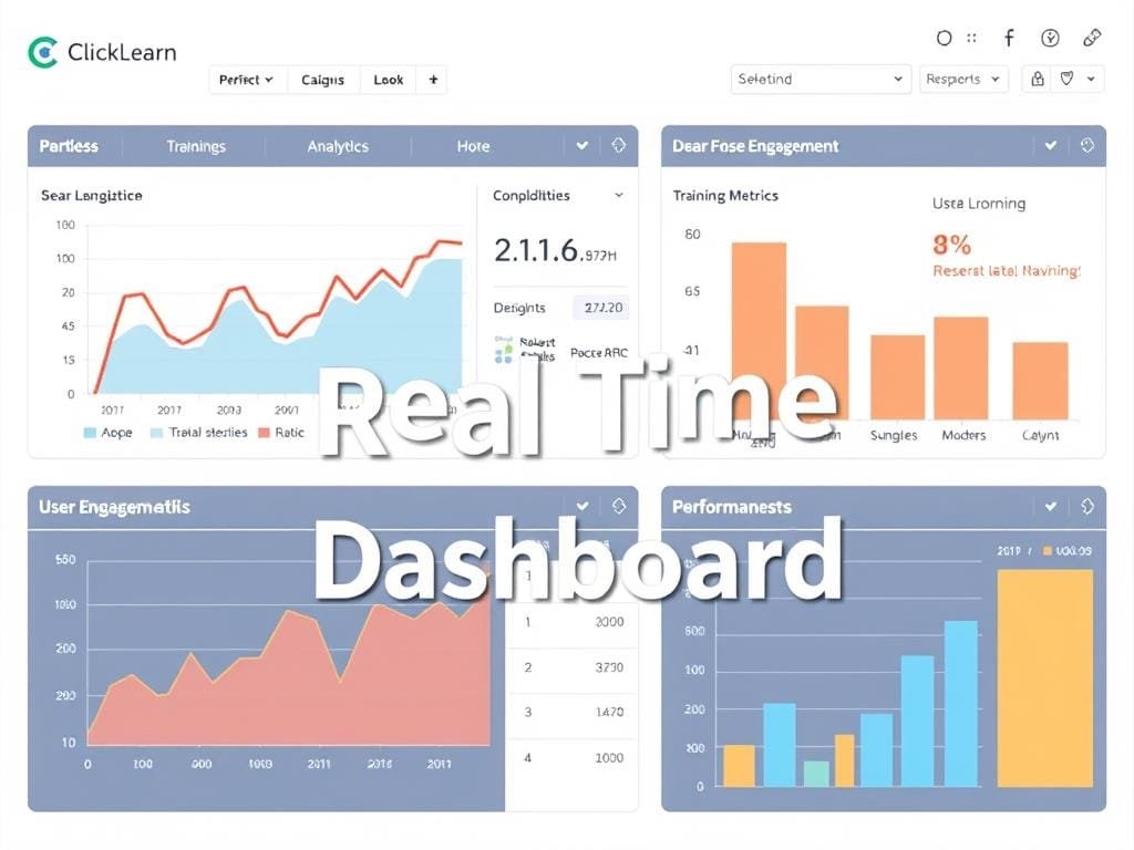 Real-Time Analytics Dashboard in ClickLearn Real-Time Analytics Dashboard in ClickLearn