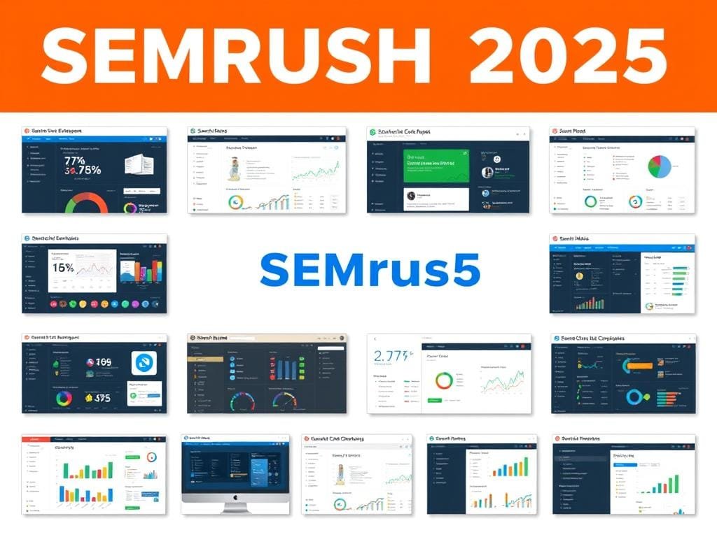 SEMrush 2025 Tools Overview showing multiple toolkit options SEMrush 2025 Tools Overview showing multiple toolkit options