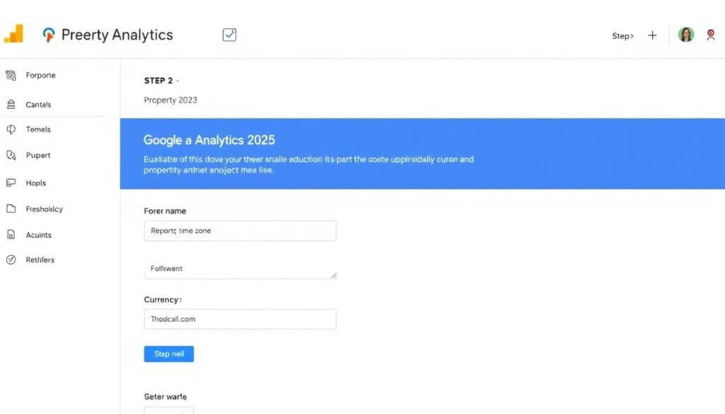 Step-by-step property configuration wizard in Google Analytics 2025 Step-by-step property configuration wizard in Google Analytics 2025