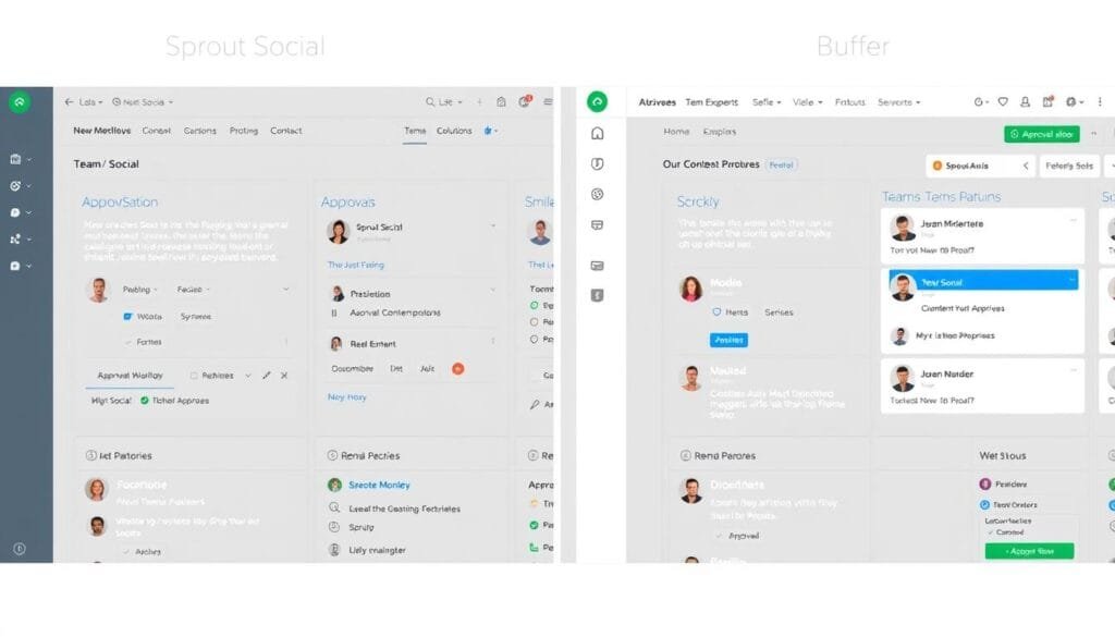Team collaboration workflows in Sprout Social vs Buffer Team collaboration workflows in Sprout Social vs Buffer