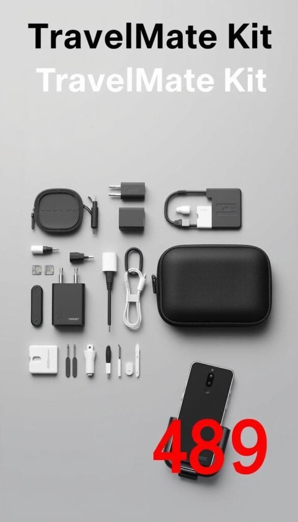 TravelMate All-in-One USB Charging Travel Kit with accessories TravelMate All-in-One USB Charging Travel Kit with accessories