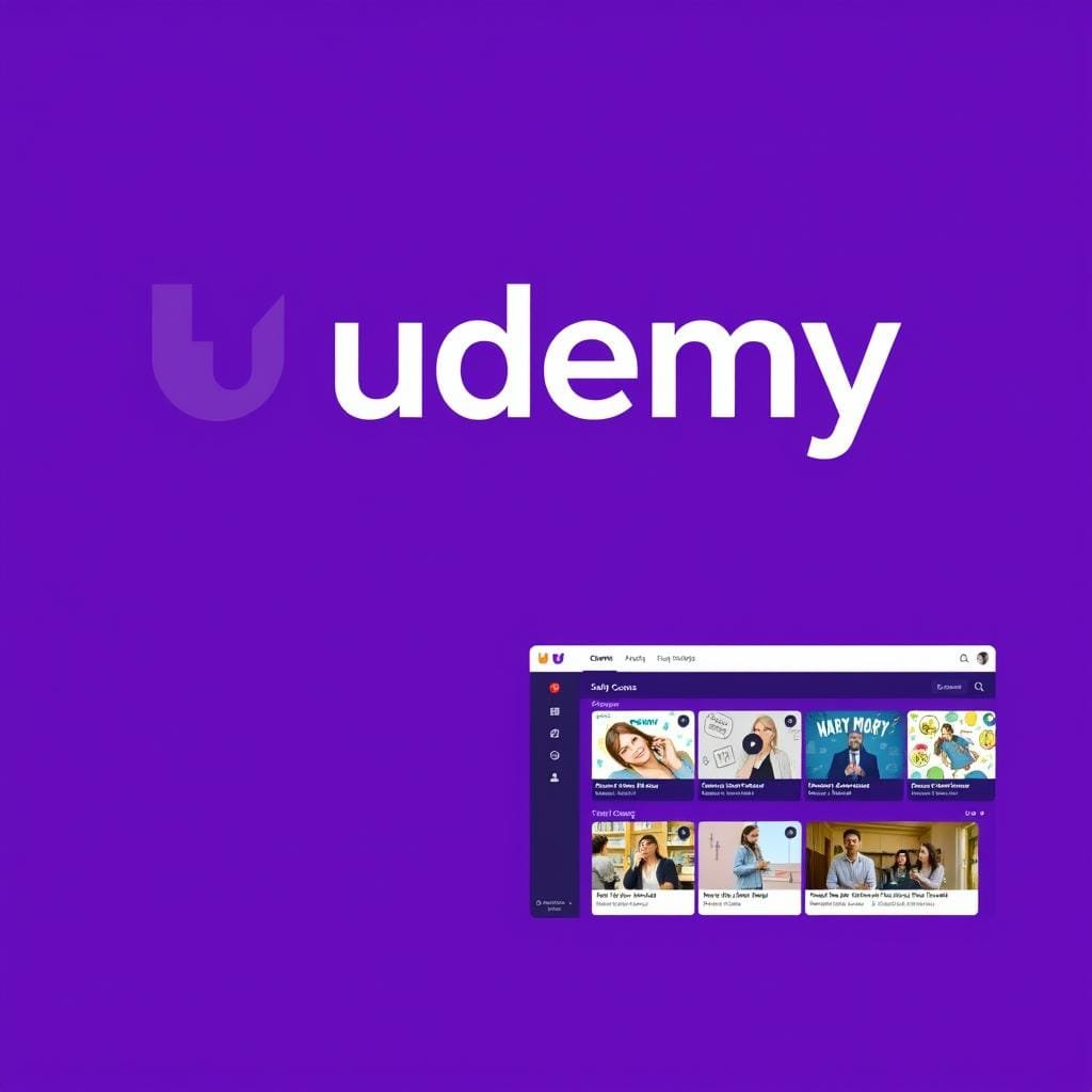 Udemy Business logo and interface as a LeadsGuru alternative in 2025 Udemy Business logo and interface as a LeadsGuru alternative in 2025