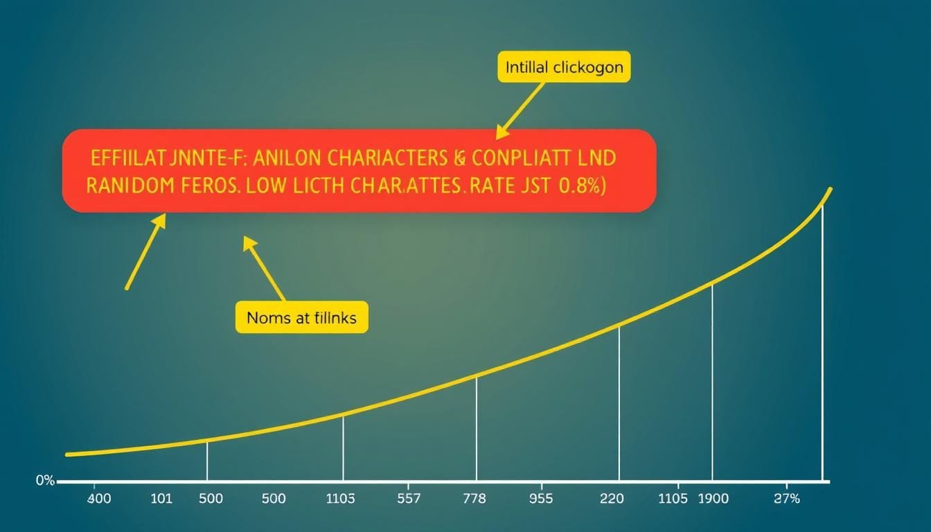 Ugly affiliate link example showing low click-through rate
